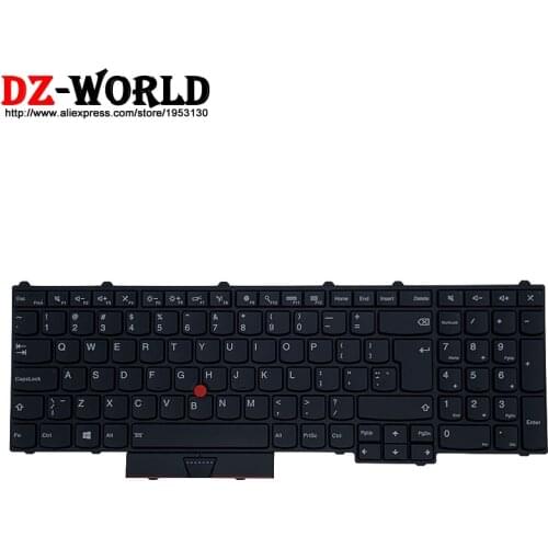New Original US English Big Enter Backlit Keyboard for Lenovo Thinkpad P70 P50 P71 P51 Laptop Backlight Teclado