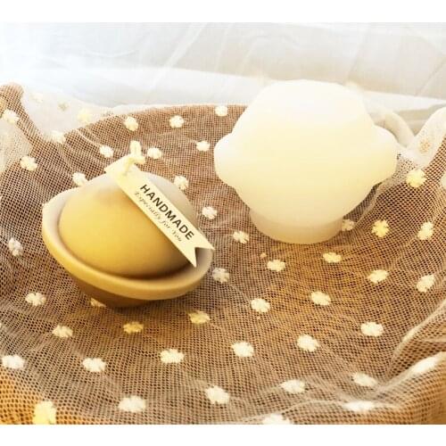 Newest 3D Planet Silicone Simulation Candle Making Mold For Handmade Soap Kitchen Tools Cake Decorative Moulds