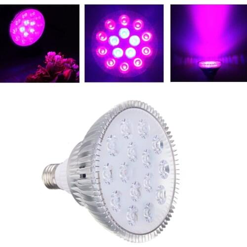 45W E27 Led Grow Light For Indoor Plant AC85-265V Red+Blue LED Plant Grow Light Lamps for Flowering Plant