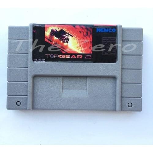 Top Gear 2 USA Version for 16 bit Super Game Card Cartridge Card for 46pin NTSC Game Player