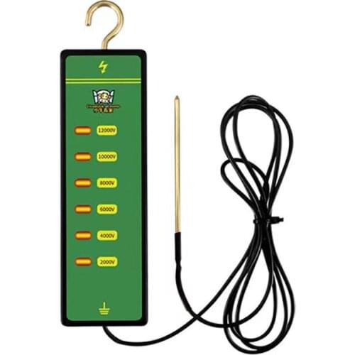 High Voltage Test Pen Electronic Fence Detection Circuit For Grazing Horse FARM Sheep Cow Voltage Tester Short Circuit 12000V