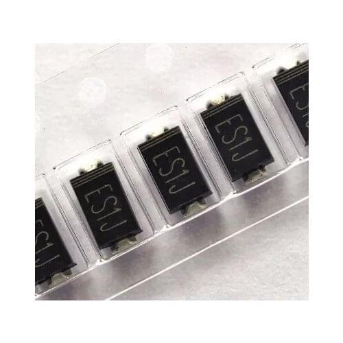 100PCS/LOT ES1J SF18 1A 600V SMA Rectifier Diode New original