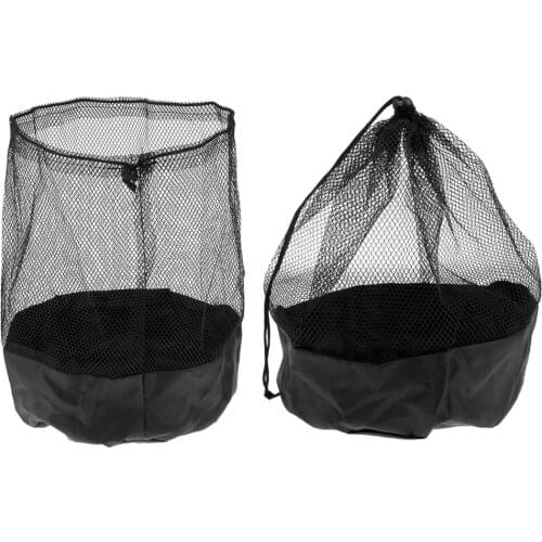 2 Portable Sport Soccer Training Disc Cones Mesh Bag Team Sports Equipment