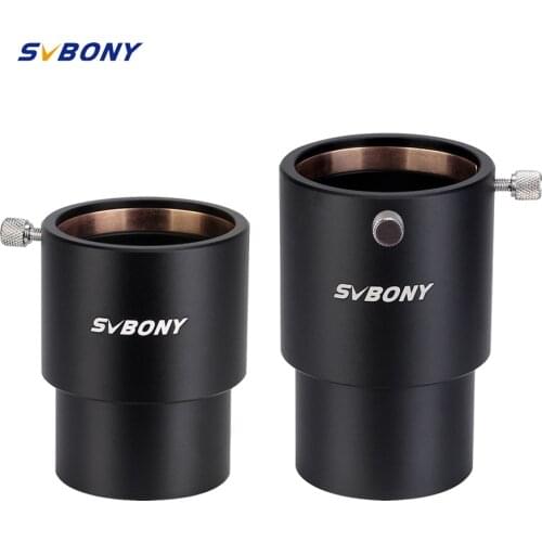 SVBONY SV158 75/90mm Metal 2 inch Telescope Eyepiece Extension Tube Adapter for Astronomical Telescopes Telescope Eyepiece Exten