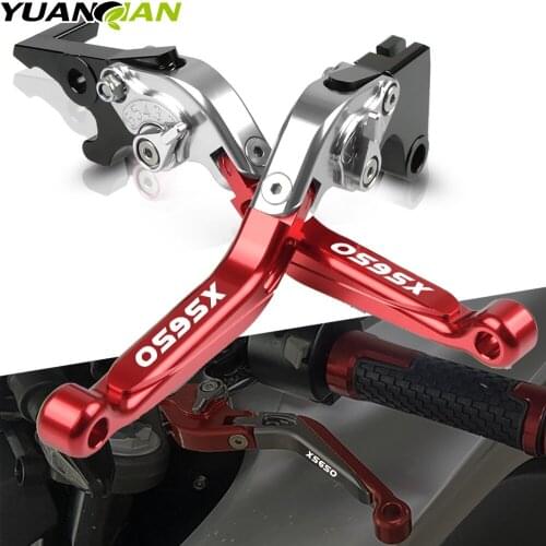 Motorcycle Accessories Aluminum Adjustable Folding Extendable Brake Clutch Levers For YAMAHA XS650 XS 650 1977 1978 1979-1981