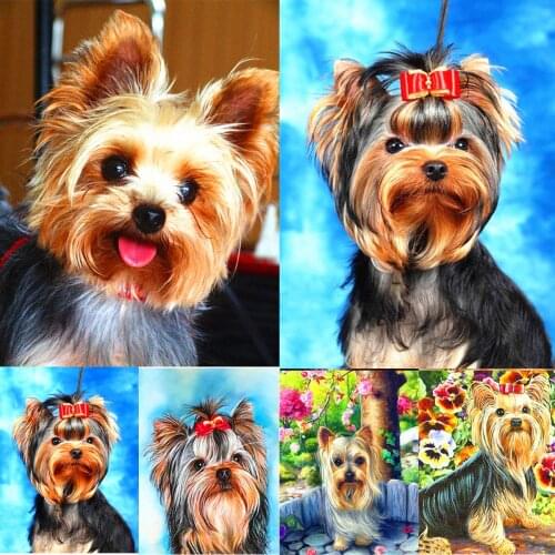 New DIY Diamond Embroidery 5D Diamond Painting Animal Dog Mosaic Home Decor Full Drill Cross Stitch Kits Gift