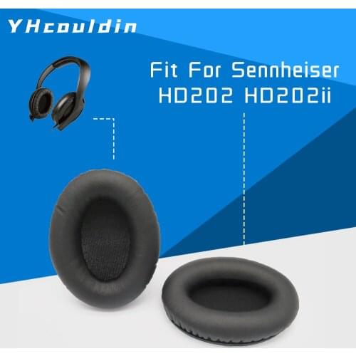 Earpads For Sennheiser HD202 Earpad HD202II Headphone Accessaries Ear Cushions Pads