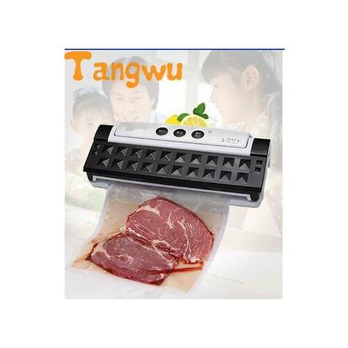 Free shipping Dry machine small commercial packaging automatic household plastic sealing Vacuum Food Sealers