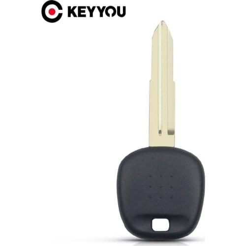 KEYYOU For Toyota RAV4 PRADO COROLLA Camry Reiz 2000 2001 2002 2003 2004 2005 2012 2013 2014 Uncut Blank Transponder Key Shell