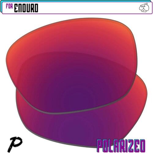 EZReplace Polarized Replacement Lenses for - Oakley Enduro Sunglasses - Midnight P