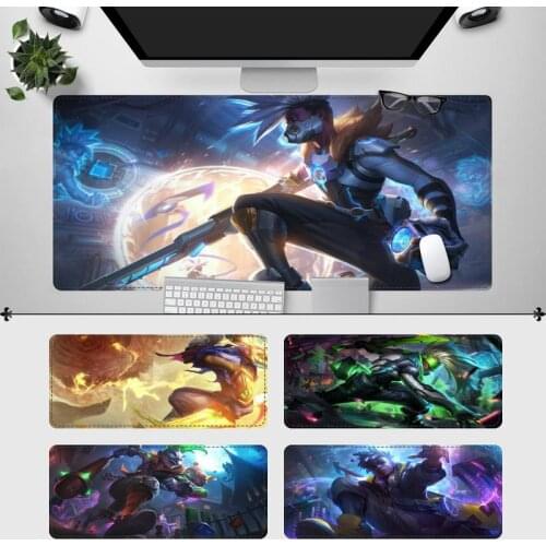Cartoon League of Legends Ekko Gaming Mouse Pad Laptop Computer Mause Pad Desk Mat For Big Gaming Mouse Mat For Overwatch/CS GO