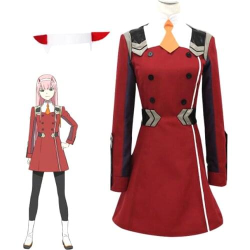 Darling in the Franxx Anime Cosplay Costume 02 Cosplay Zero Two Brand Women Costume Full Sets