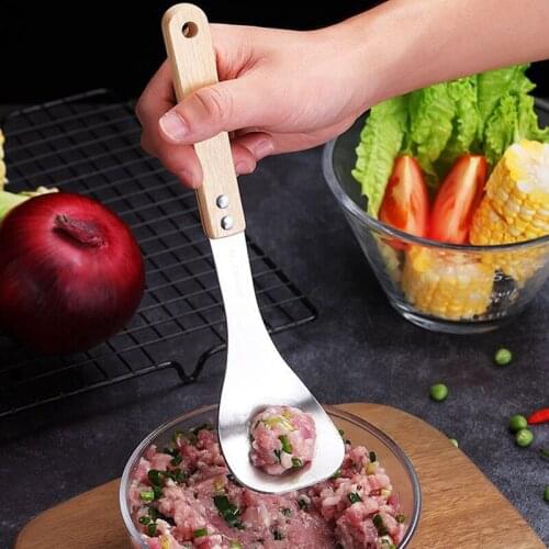 Creative Meatball Maker Non-Stick Meatball Spoon Stainless Steel Meatball Mold Kitchen Accessories Meat Tools