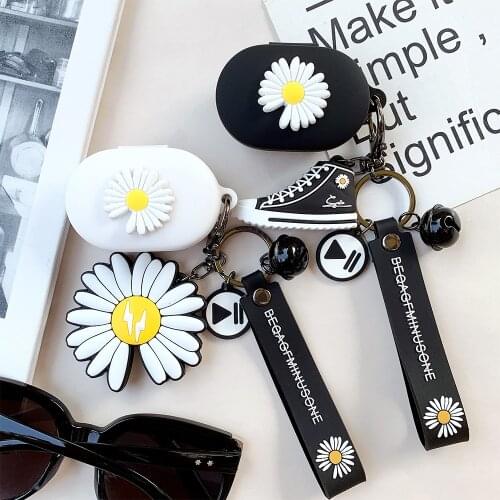 Cute Korean Flower Cover for Xiaomi Redmi AirDots 3 Case for Mi Air Dots 3 TWS Wireless Bluetooth Earphone Charge Case Headphone