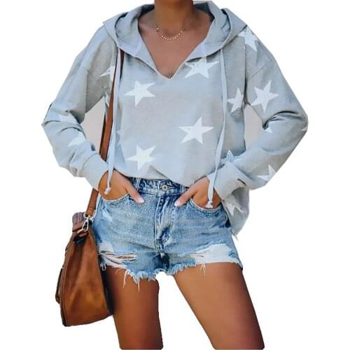 Autumn New Style European And American Casual Hoodie Hot Sale Long Sleeve Sportswear Women