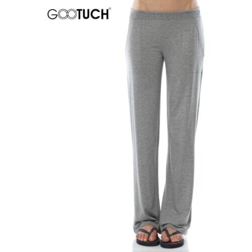 Sleepwear Womens Sleep Bottoms Casual Lounge Pants Home Wear Pajama Bottoms Elastic Waist Loose Pyjamas Plus Size Pants 2215