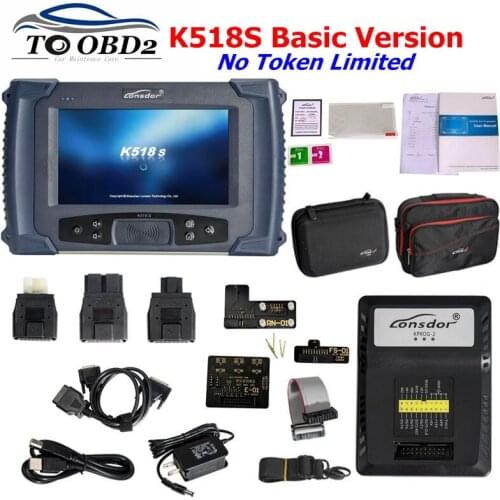2019 Lonsdor K518S Basic Version Key Programmer for All Makes with Odometer Adjustment No Token Limitation Free Update Online