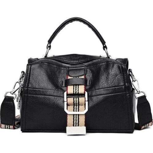 Luxury Soft Leather Handbags Ladies Designer Crossbody Bag Small Simple Shoulder Bags for Women 2021 Femme High Quality Handbag