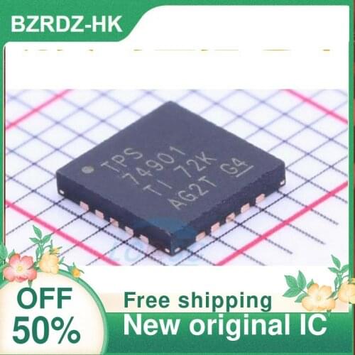 2-10PCS/lot TPS74901RGWR TPS74901RGW TPS74901 QFN20 New original IC