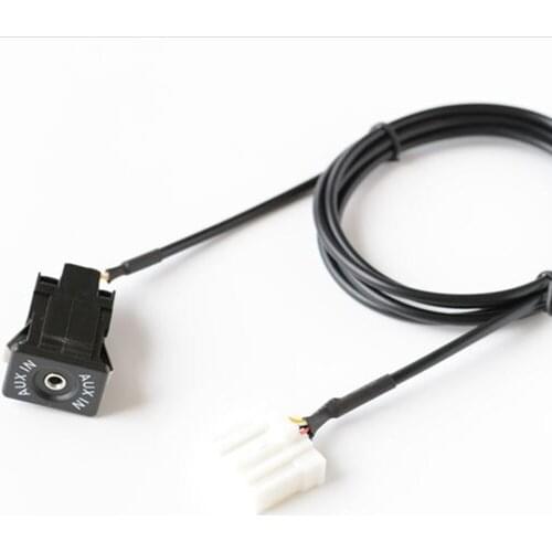 16-Pin Aux Audio Cable Socket Bluetooth Module Interface Adapter Cable For Mazda 2 3 5 6 Mx5 Rx8 2 3 5 6 Cx-7 Cx-9