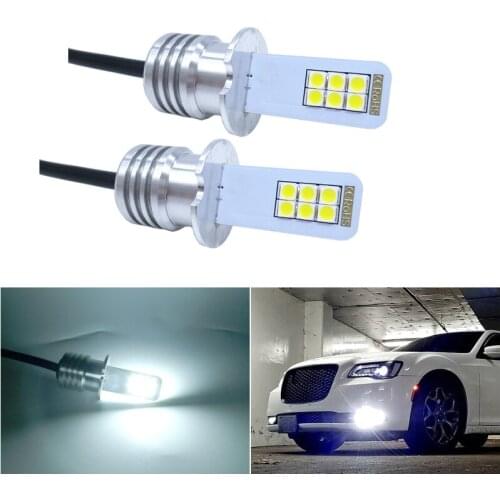 2Pcs 80W H8 H11 LED Fog Lights Bulb For VW Passat B6 B5 Golf 7 6 5 Touareg Tiguan Jetta Polo H7 9005 9006 HB3 HB4 White 12V 24V