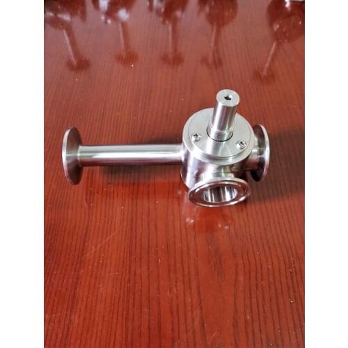 304 316 Material Filling Machine Accessories 100g Paste Machine Three-way Valve Rotary Valve Discharge Valve