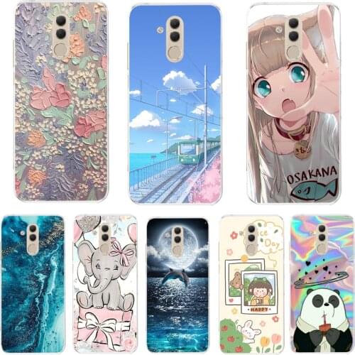 For Huawei Mate 20 Lite Case Mate20 Lite Soft Back Cover TPU Silicone Case For Huawei Mate 20 Lite 20 Pro SNE-LX1 Phone Cases