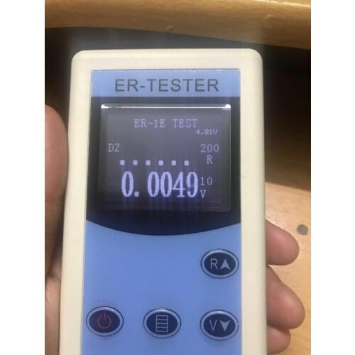 Four Wire Er-1d Internal Resistance Tester Lithium Nickel Metal Hydride Button Battery AC Milliohmmeter
