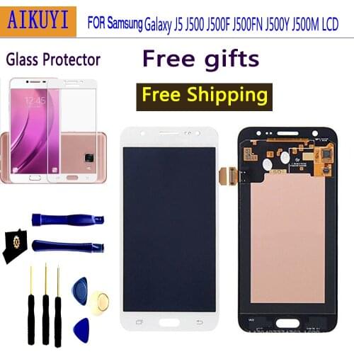 For Samsung Galaxy J5 2015 J500 J500F J500FN J500Y J500M LCD Display+Touch Screen Digitizer Display Touch Screen replacement