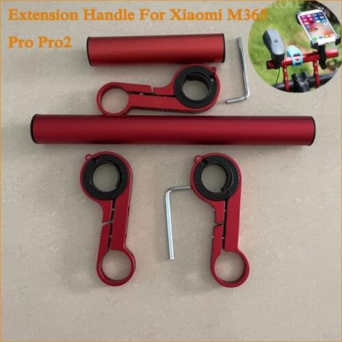 E-Bike Racks Handlebar Extender Bicycle Extension Bar Bracket for Mi Xiaomi M365 Pro Pro2 S1 Electric Scooter Accessories Parts