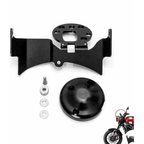 Motorcycle Speedometer Gauge Relocation Bracket (Centers and Lowers Dash) for YAMAHA XSR900 2015 2016 2017