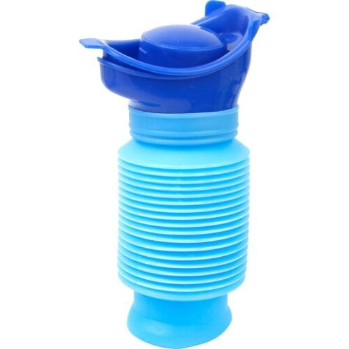 MagiDeal Hot Sale Portable Family Unisex Mini Toilet Urinal Bucket for Travel/Kid Reusable Potty Pee Training Application 750ML