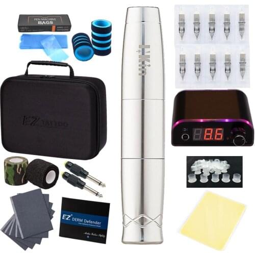 EZ INKin Nano 2-in-1 Rotary Tattoo Permanent MakeUp Machine Pen SMP & PMU & TATTOO Tattoo Kits Eyebrow Eyeliner Tattoo