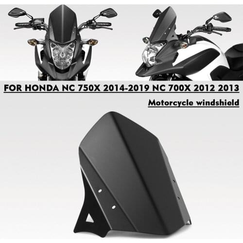 NC700X NC750X Windshield For HONDA NC 700X 2012-2013 NC 750X 2014-2019 motorcycle accessories windshield Front guide plate