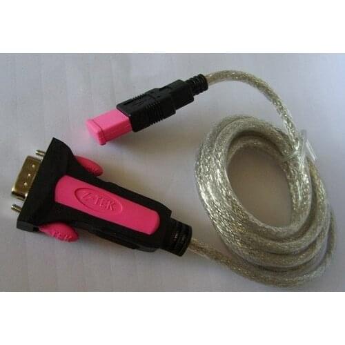 Z-TEK USB 2.0 to RS232 Pro converter,DB9 9 Pin Adapter Cable,support WIN7 and WIN 8,free shipping
