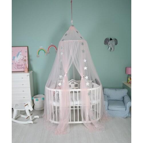 Nordic Childrens Room Dome Dream Champion Tent Bed Curtain Mosquito Net