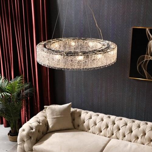 Modern Irregular Striped Glass Led Pendant Lights Lustre Bedroom Living Dining Room Indoor Lighting Lamp Hanging Light Fixture