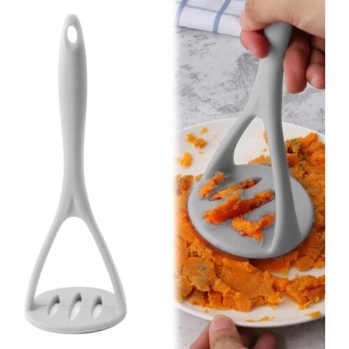 Pumpkin Potato Pusher Potato Masher With Broad Mashing Plate For Smooth Mashed Potatoes Fruit Vegetable Tools Press Crusher