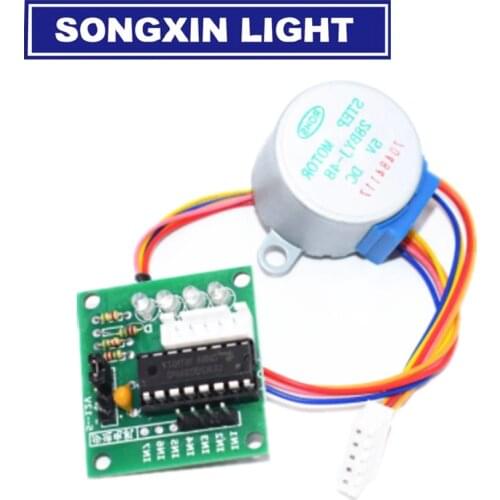 10PCS 28BYJ-48-5V 4 phase Stepper Motor+ Driver Board ULN2003 Stepper motor + ULN2003 Driver board