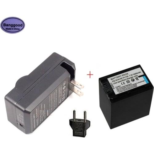 Banggood 7.2V 4200mAh NP-FV100 NP FV100 NPFV100 Camera Battery For Sony NP-FV30 NP-FV50 NP-FV70 SX83E SX63E