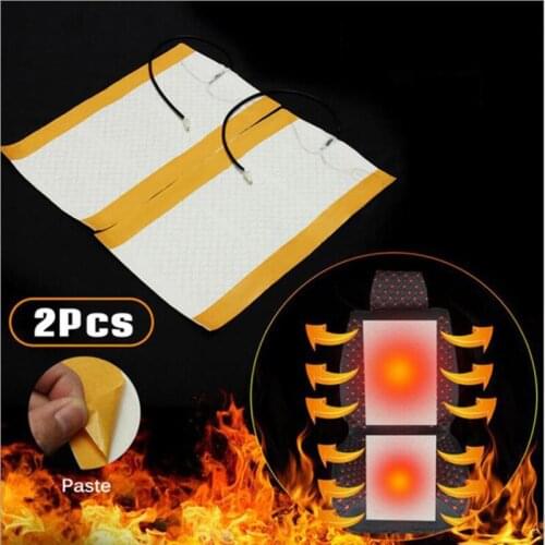 2pcs 12v car heating cushion winter cushion universal car seat heating cushion winter heater