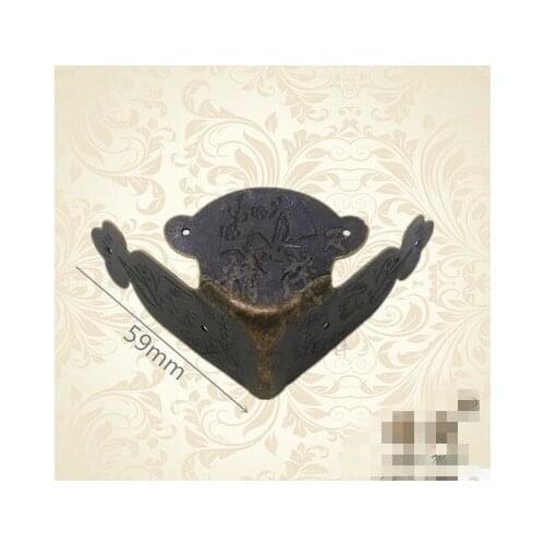Wooden box accessories B-006 antique box corner large angle iron angle & angle iron angle 59mm