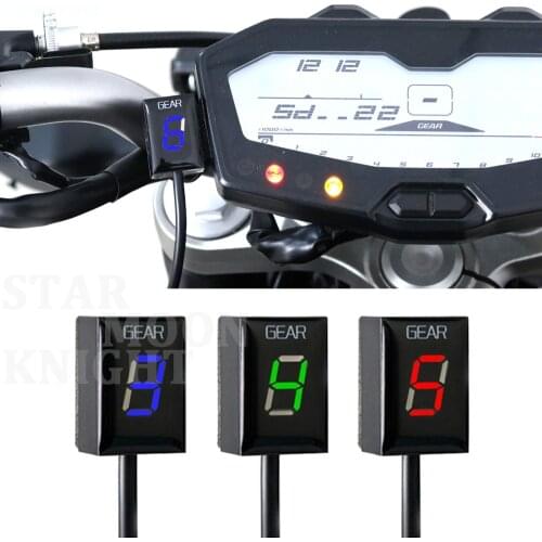 Motorcycle Ecu Direct Mount 1-6 Speed Gear Display Indicator For Kawasaki ER6N Z1000SX Ninja300 Z1000 Z800 Z750 versys 650 Z400