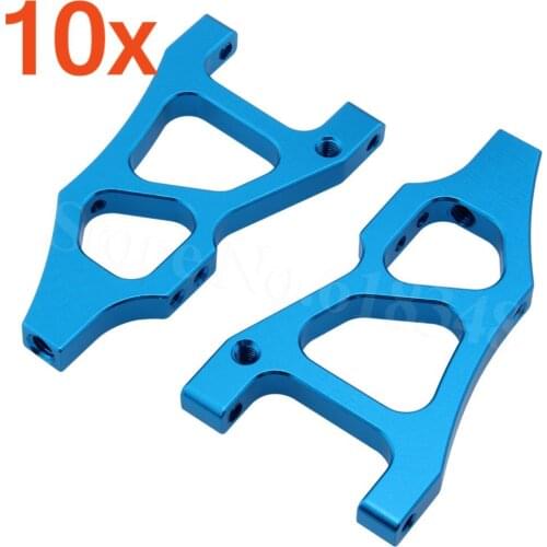 Wholesale 10Pairs/Lot 06052 166019 HSP Upgrades Parts AIuminum Front Lower Arm AL.For 1/10 R/C Buggy Model Car 94166 Backwash