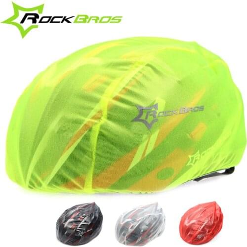 Rockbros Bike Helmet Cover Windproof Waterproof Dust-proof Rain Cover MTB Road Bicycle Cycling Cycle Ultra-light Helmet Covers