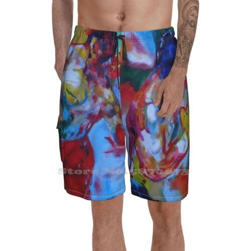 Rocky V Apollo Quick Dry Swimming Beach Shorts Rocky Apollo