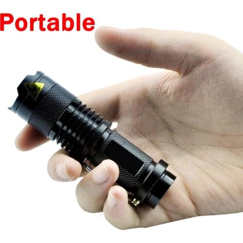 VIP Q5 flashlight 3000ML Zoomable Tactical Flashlight