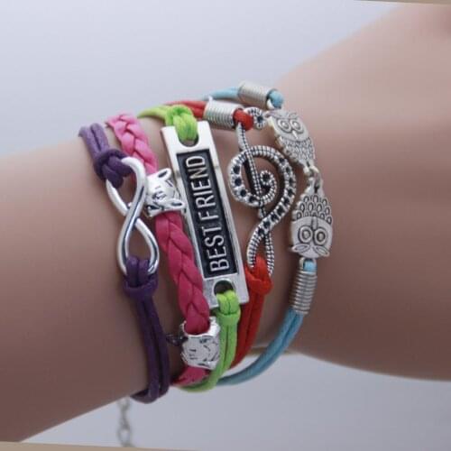 VC-LADY Bracelet 2016 Retro 2018 LOVE Bracelets Fashion Jewelry B6