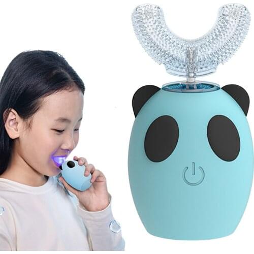 360 Degrees Kid Toothbrush Sonic Electric Toothbrush Rechargeable Children Teeth Care Waterproof Automatic Tooth Brush