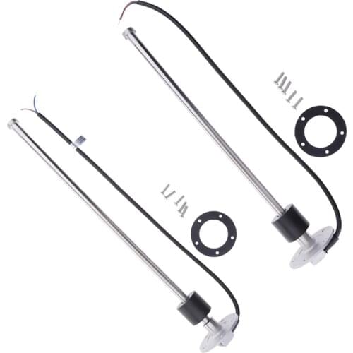 1 Pair Fuel & Water Level Gauge Sensor for Marine Boat Yacht RV Parts